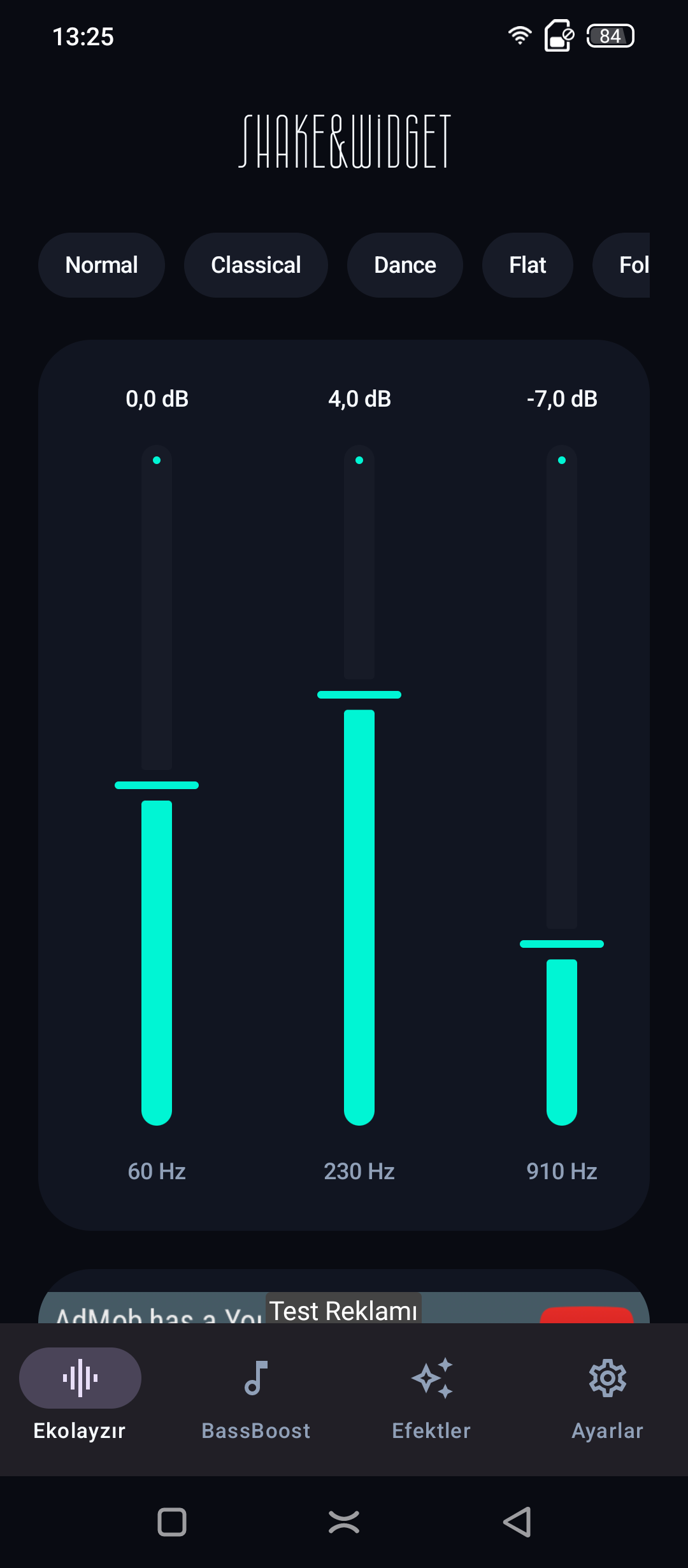 Shake&Widget screenshot