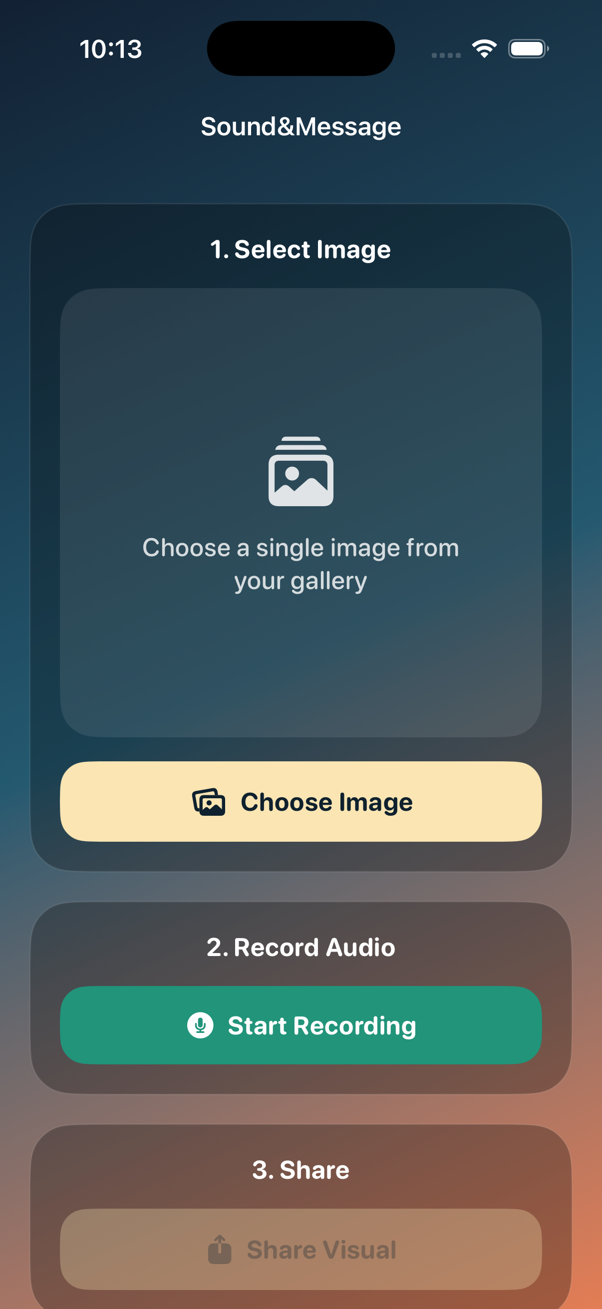 Sound&Message screenshot